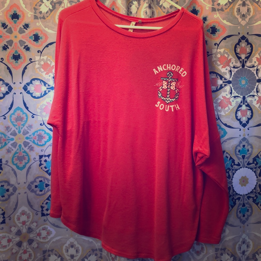 Coral long sleeve